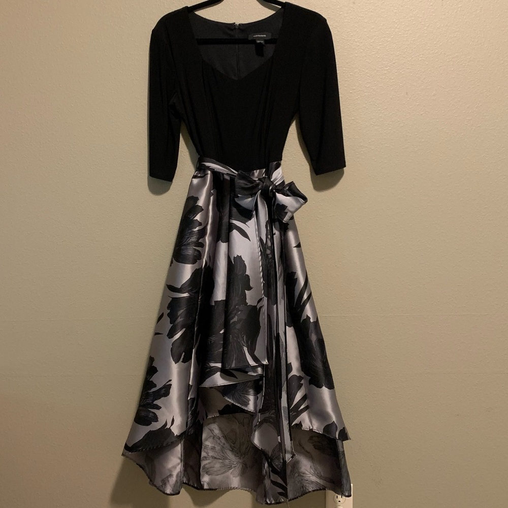 Stunning Gown with High-Low Skirt